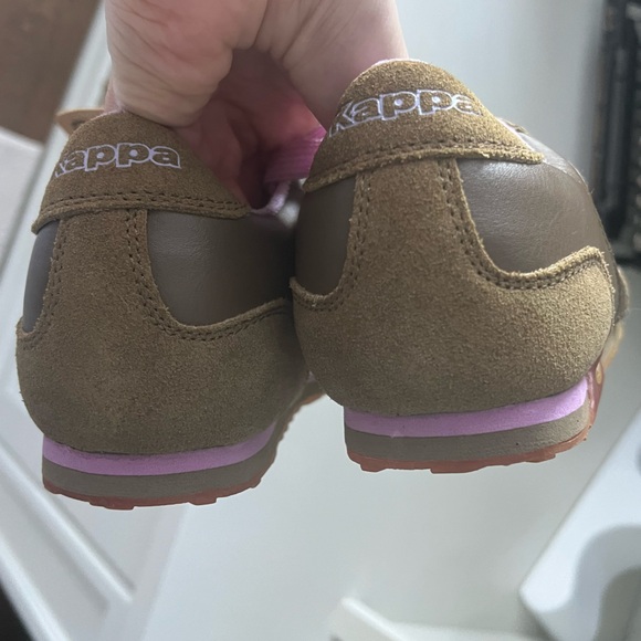 Vintage Y2K 2000’S KAPPA Olive Green Sneakers Women’s Size 7 BRAND NEW Deadstock - Picture 3 of 16